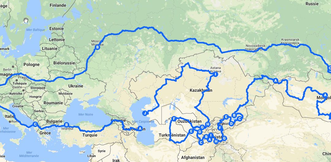 Mongolie et Asie Centrale, notre projet 2018.